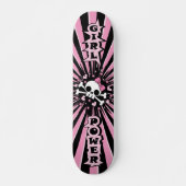 Mädchen-PowerSkateboard Skateboard (Vorne)