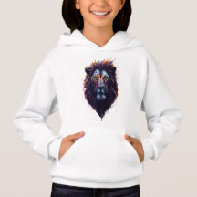 Mädchen Pullover Hoodie | Lion