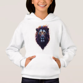 Mädchen Pullover Hoodie | Lion