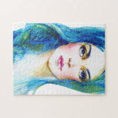 Mädchen Puzzle (Horizontal)