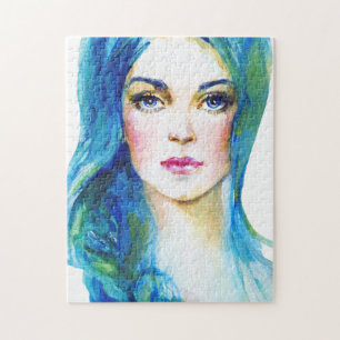 Mädchen Puzzle
