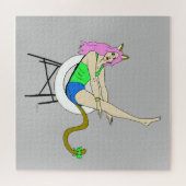 Mädchen Puzzle (Horizontal)