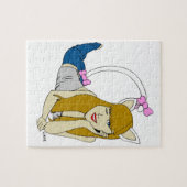 Mädchen Puzzle (Horizontal)