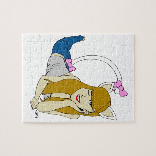 Mädchen Puzzle (Horizontal)