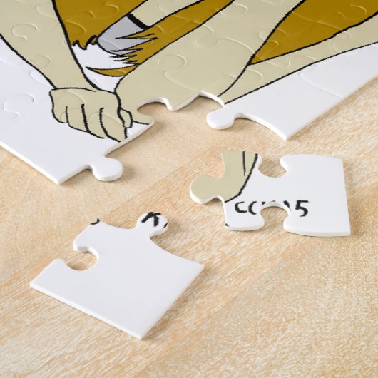 Mädchen Puzzle (Seite)