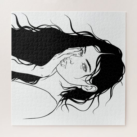 Mädchen Puzzle (Horizontal)