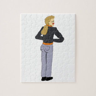Mädchen Puzzle