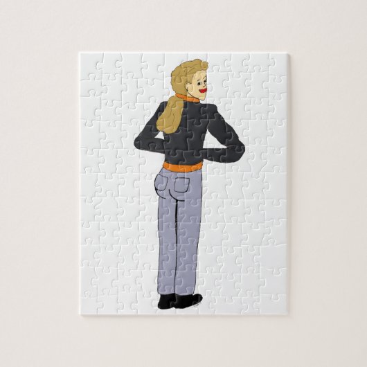 Mädchen Puzzle (Vertikal)