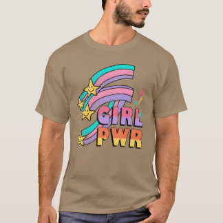 Mädchen PWR Geschenk T-Shirt