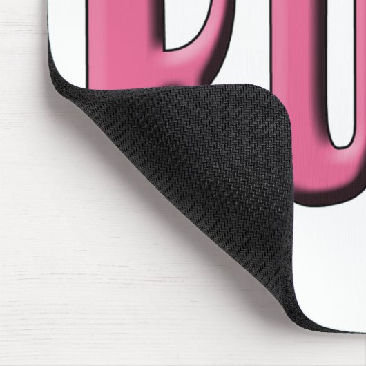 Mädchen-Regel Mousepad (Ecke)