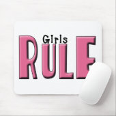 Mädchen-Regel Mousepad (Mit Mouse)