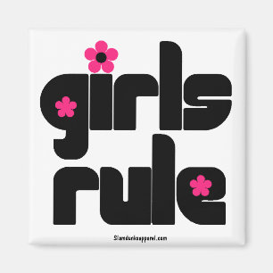 Mädchen-Regelmagnet Magnet