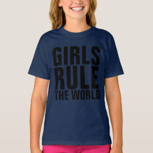 MÄDCHEN REGELN DIE WELTKINDER T - Shirt