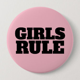 MÄDCHEN-REGELSCHALTFLÄCHE BUTTON