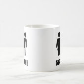 Mädchen regieren kaffeetasse (Mittel)
