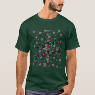 Mädchen regieren Kindershirt Mädchen T-Shirt
