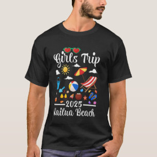 Mädchen Reise 2025 Sommerferien Hawaii Kailua Stra T-Shirt