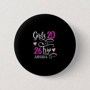 Mädchen Reise 2026 Aruby Urlaub Strand Kreuzfahrt  Button