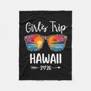 Mädchen Reise 2026 Hawaii Mädchen Wochenende Somme Fleecedecke