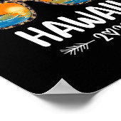 Mädchen Reise 2026 Hawaii Mädchen Wochenende Somme Poster (Ecke)