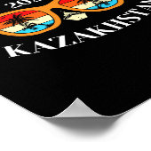 Mädchen Reise 2026 Kasachstan Frühlingsferien 2026 Poster (Ecke)