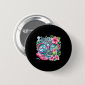 Mädchen Reise 2026 Mädchen Freunde Urlaub 2026 Tro Button (Vorne & Hinten)