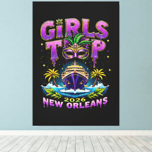 Mädchen Reise 2026 New Orleans Leinwanddruck