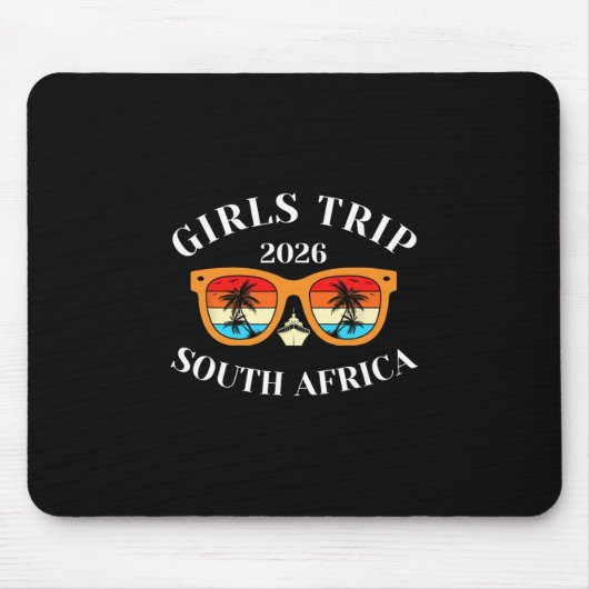 Mädchen Reise 2026 Südafrika Frühlingsferien 2026 Mousepad (Vorne)
