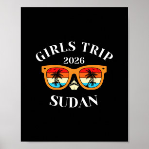 Mädchen Reise 2026 Sudan Frühlingsferien 2026 Kreu Poster