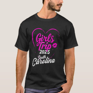 Mädchen Reise South Carolina 2025 Shirts Wochenend