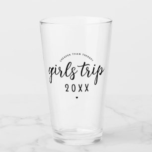 Mädchen reisen billiger als Therapieferien Glas