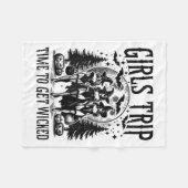 Mädchen reisen Salem Time zu schlechten Ghouls Hal Fleecedecke (Vorderseite (Horizontal))