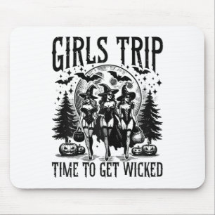 Mädchen reisen Salem Time zu schlechten Ghouls Hal Mousepad