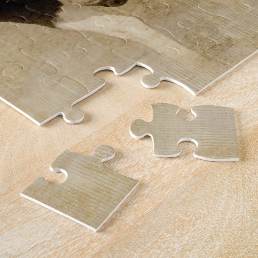 Mädchen-Reitpferd Puzzle (Seite)