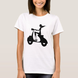 Mädchen-Roller 1 T-Shirt