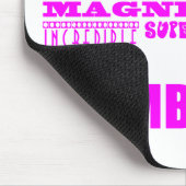 Mädchen: Rosa Bester Klee Mousepad (Ecke)