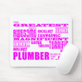 Mädchen: Rosa Bester Klee Mousepad (Mit Mouse)