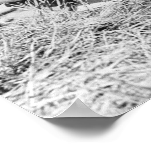 Mädchen sammeln Frösche, 1940er Poster (Ecke)