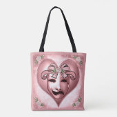 Mädchen-Schauspieler-Maske Tasche (Rückseite)
