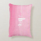 Mädchen Schlafzimmerdekoration mit Name Dekokissen (Rückseite(Vertikal))