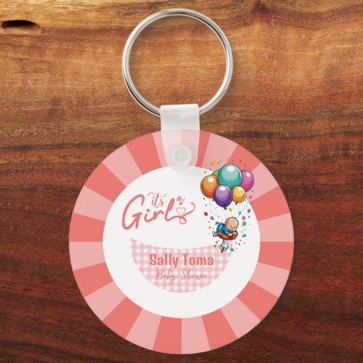 Mädchen Schlüsselanhänger (Vorderseite)