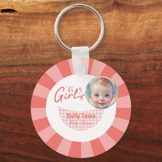 Mädchen Schlüsselanhänger (Vorderseite)