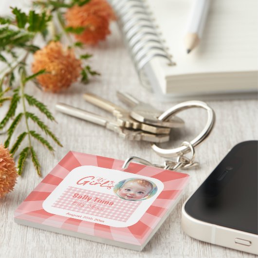 Mädchen Schlüsselanhänger (Vorderseite rechts)