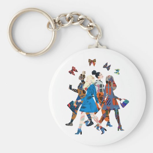 Mädchen Schlüsselanhänger (Vorne)