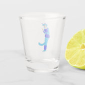 Mädchen Schnapsglas (Rückseite)