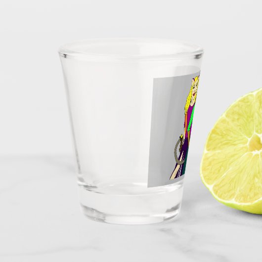 Mädchen Schnapsglas (Links)