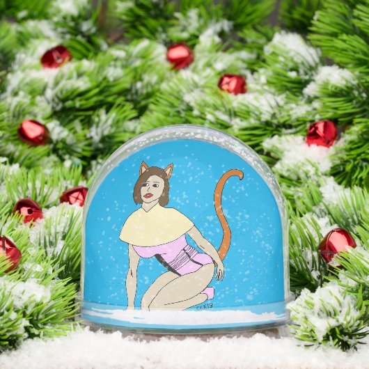 Mädchen Schneekugeln (Weihnachten)