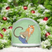 Mädchen Schneekugeln (Weihnachten)