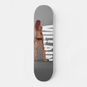 Mädchen-Schuft-Skateboard Skateboard (Vorderseite)