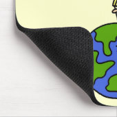 Mädchen schützen unsere Erdt-shirts und -geschenke Mousepad (Ecke)